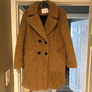 NWT// ZARA TEDDY COAT